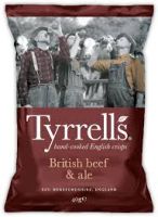 Tyrrells British Beef & Ale - 24 x 40g